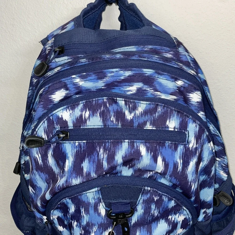 High Sierra Backpack Suspension Strap System Blue‎ School Camping Hiking
